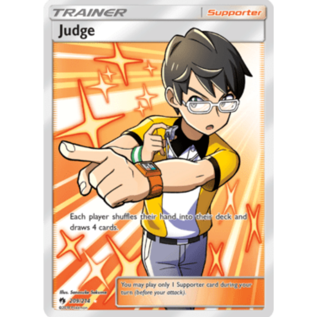 Judge (Full Art) 209 - Holofoil SM Lost Thunder - Ultra Rare