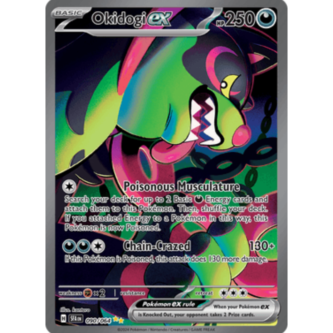 Okidogi ex 090/064 - Holofoil SV Shrouded Fable - Special Illustration Rare