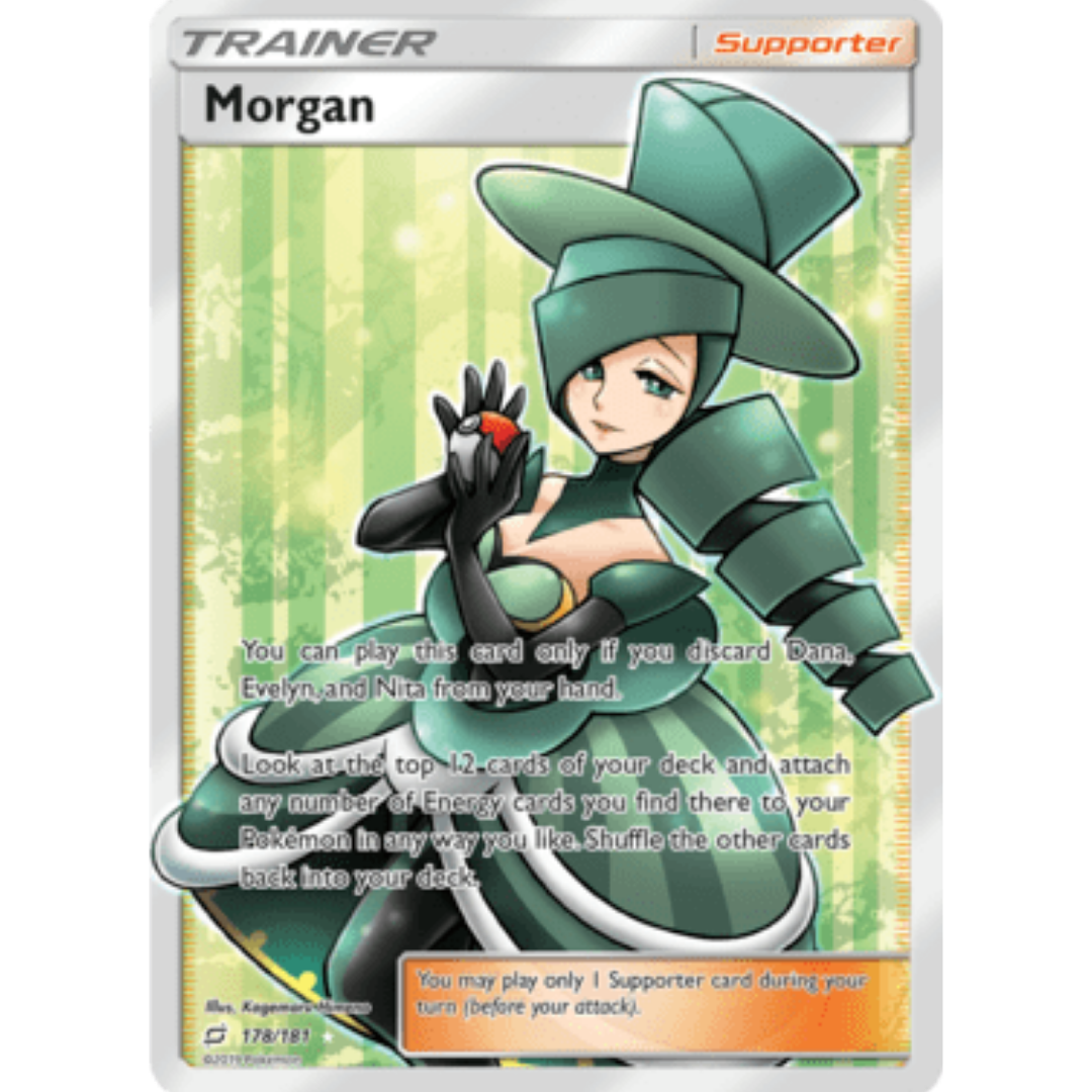 Morgan (Full Art) 178 - Holofoil SM Team Up - Ultra Rare