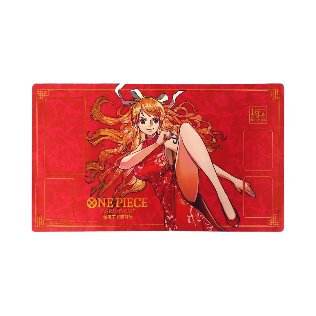 One Piece Official Playmat - 1st Anniversary Chinese Nami