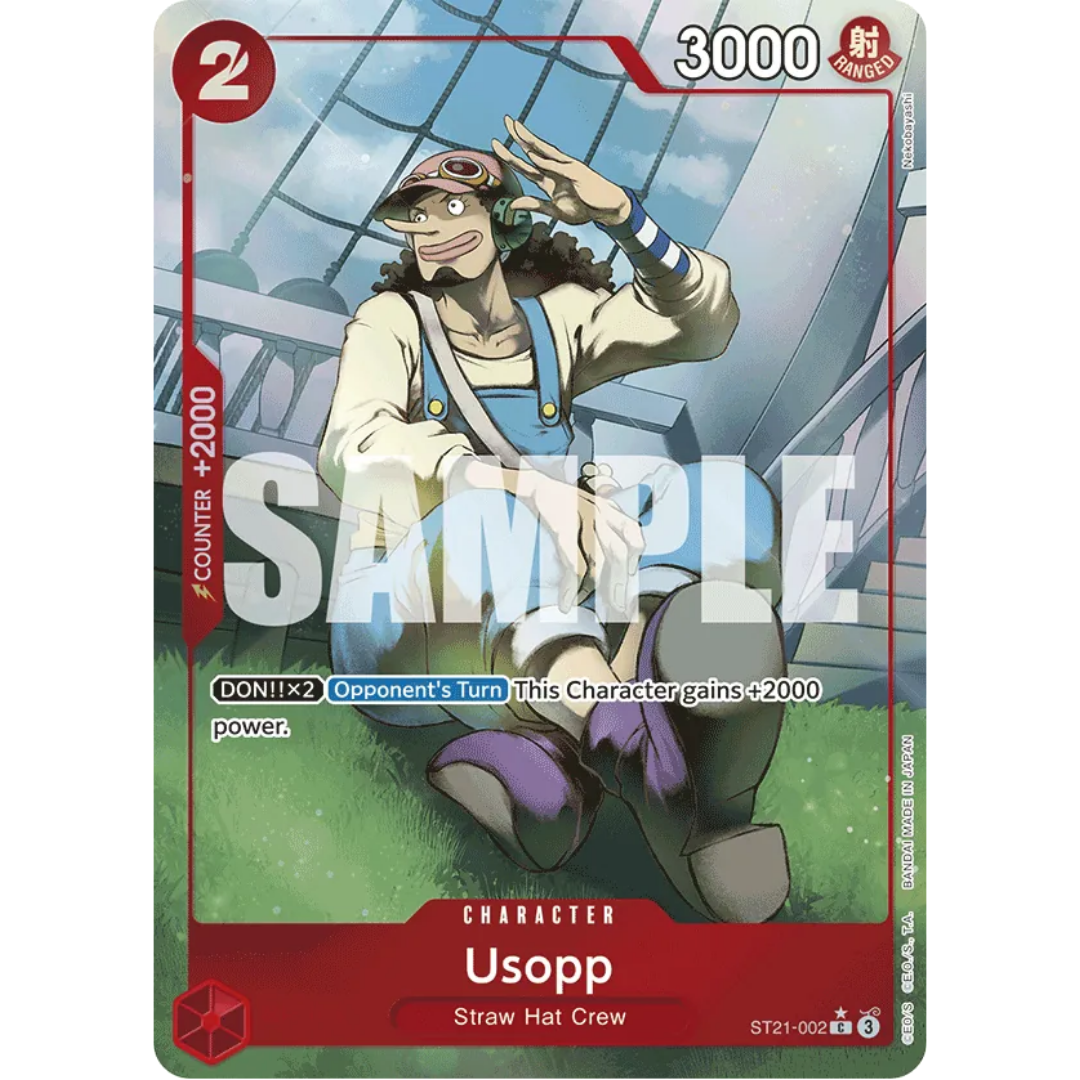 Usopp (Parallel) (ST21-002) - Starter Deck EX: Gear 5 Foil