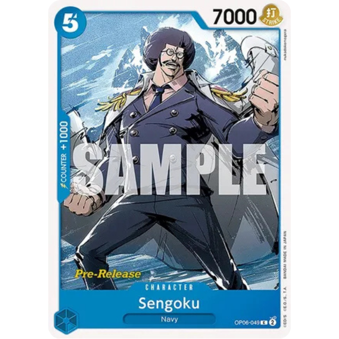Sengoku (OP06-049) - Wings of the Captain Pre-Release Cards