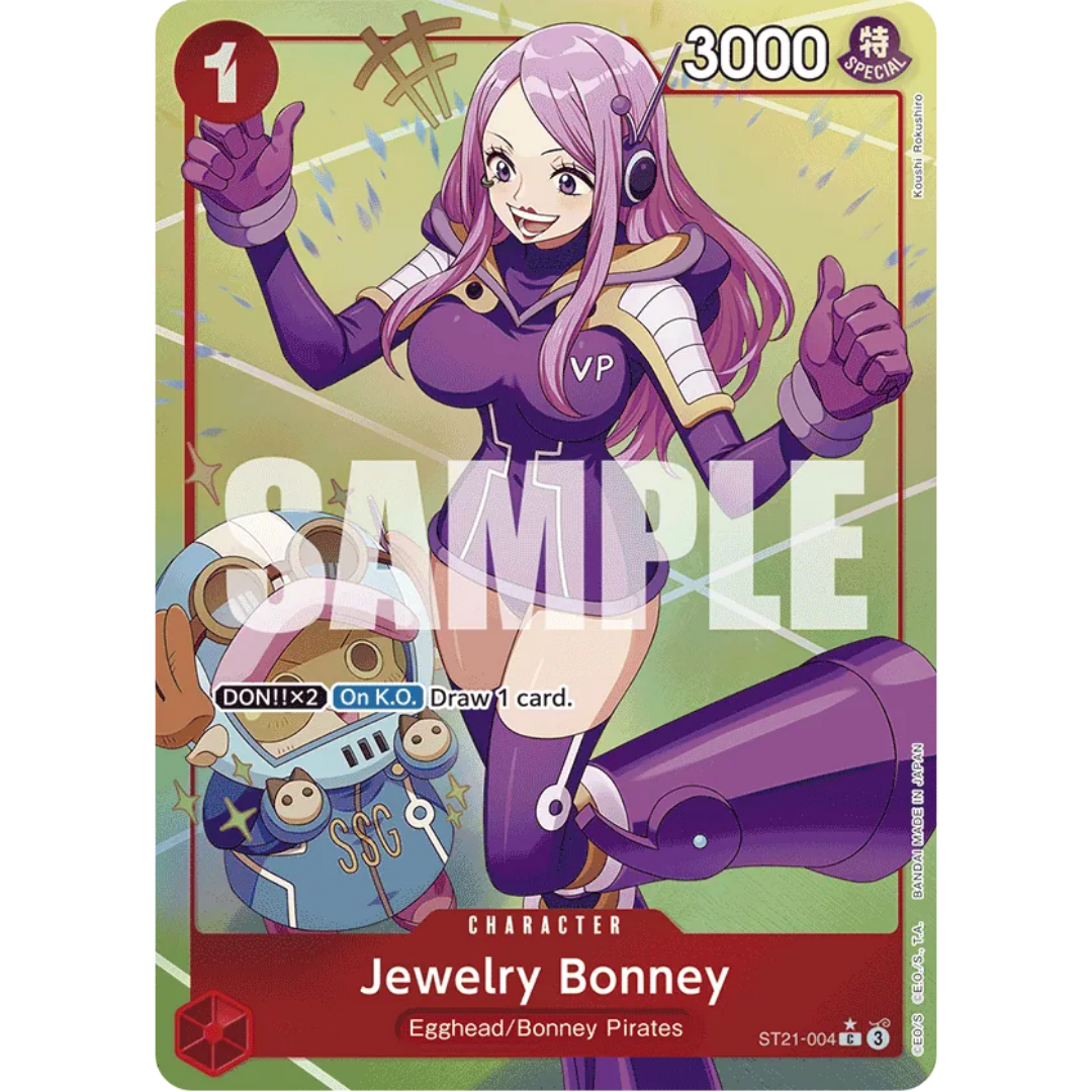 Jewelry Bonney (Parallel) (ST21-004) - Starter Deck EX: Gear 5 Foil