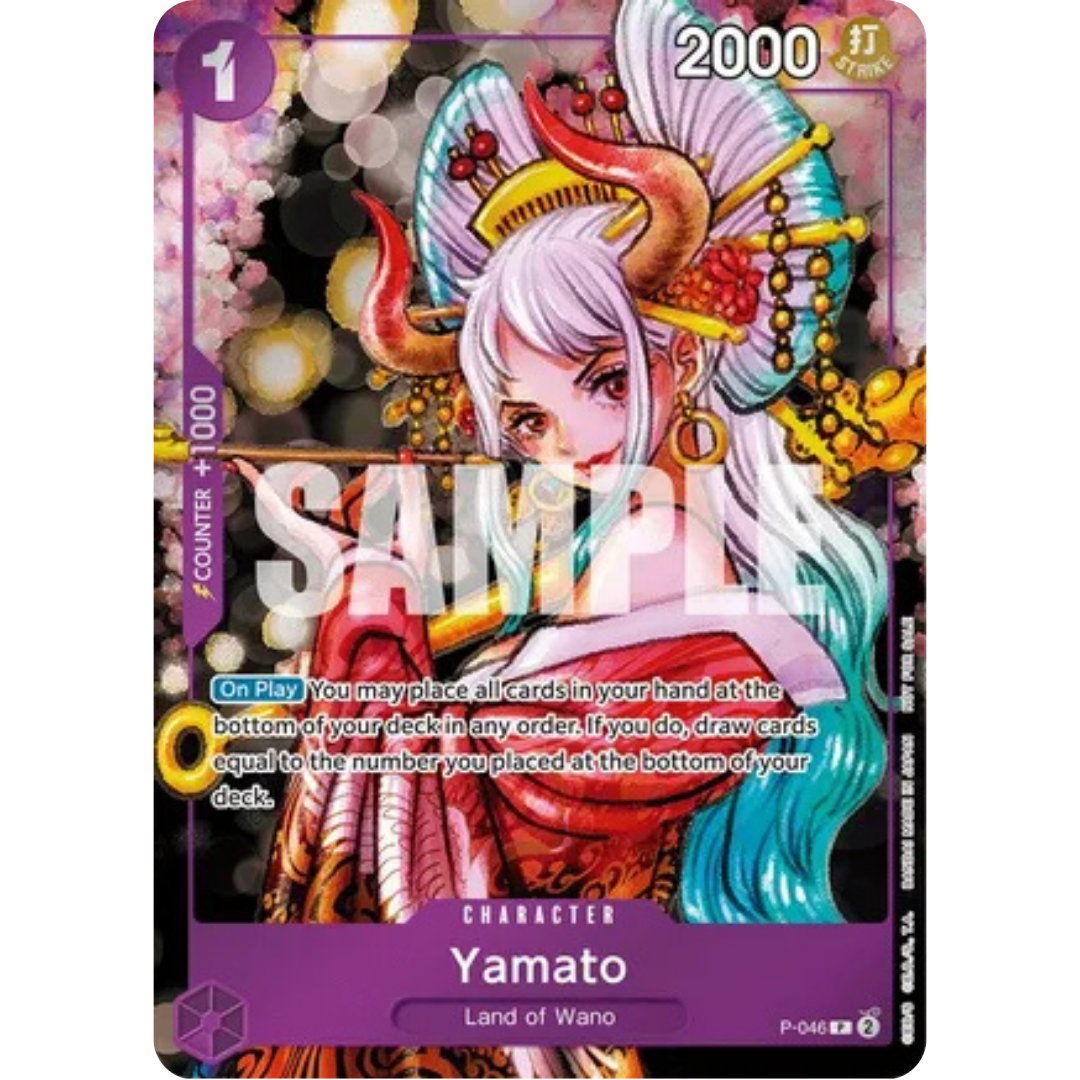 Yamato (Event Pack Vol. 3) (P-046) - One Piece Promotion Cards Foil