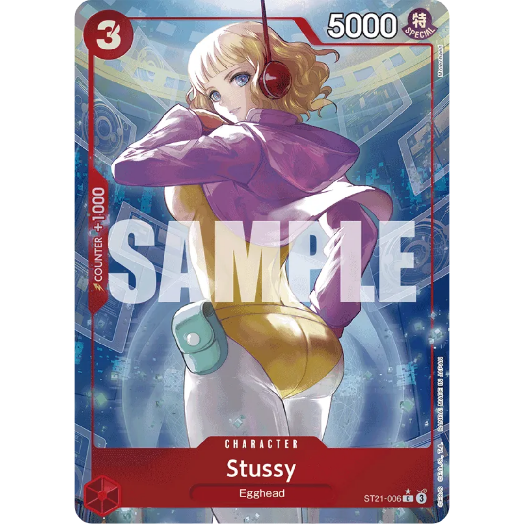 Stussy (Parallel) (ST21-006) - Starter Deck EX: Gear 5 Foil