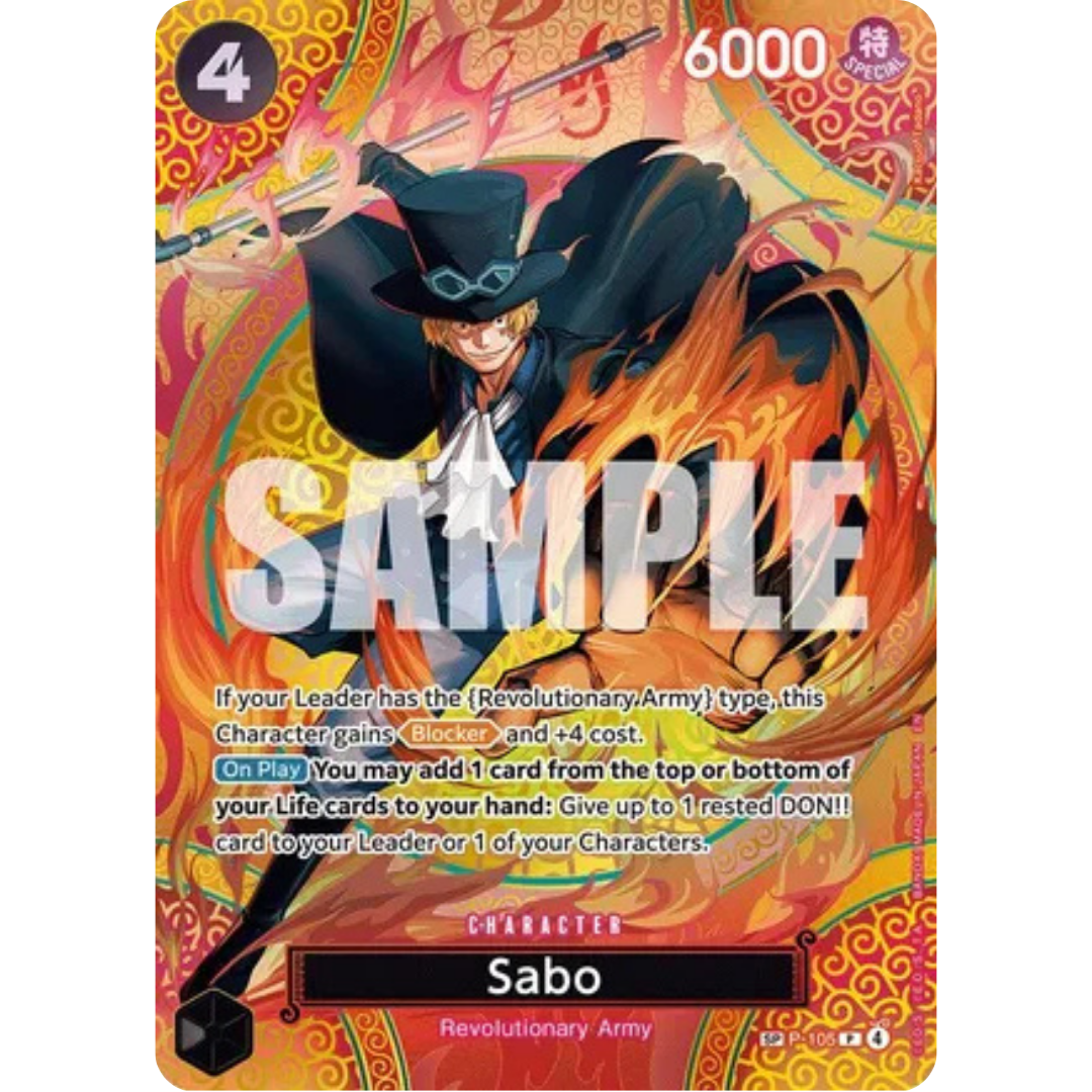 Sabo (P-105) (SP) (P-105) - Adventure on Kami's Island Foil