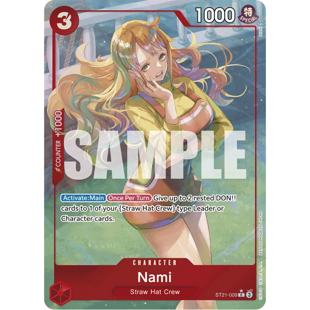 Nami (Parallel) (ST21-009) - Starter Deck EX: Gear 5 Foil