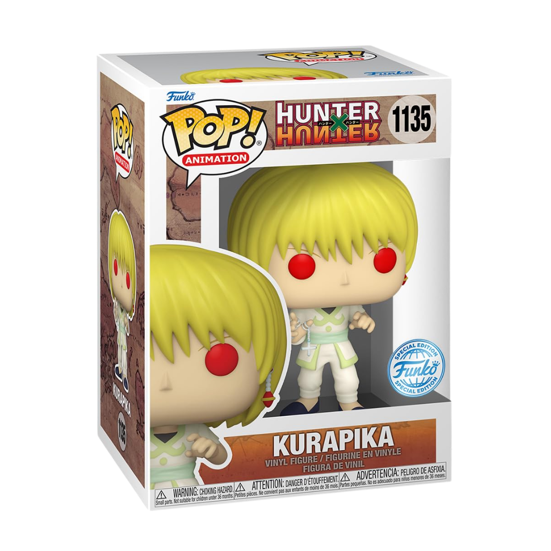 Hunter x Hunter: Kurapika with Scarlet Eyes and Chains (Special Edition) Funko POP!