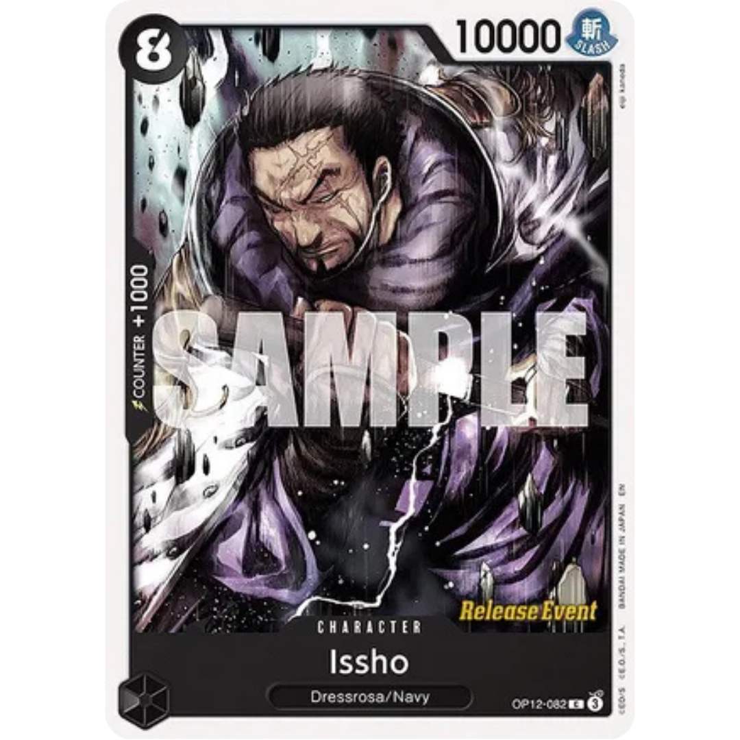 Issho (OP12-082) - Legacy of the Master Release Event Cards