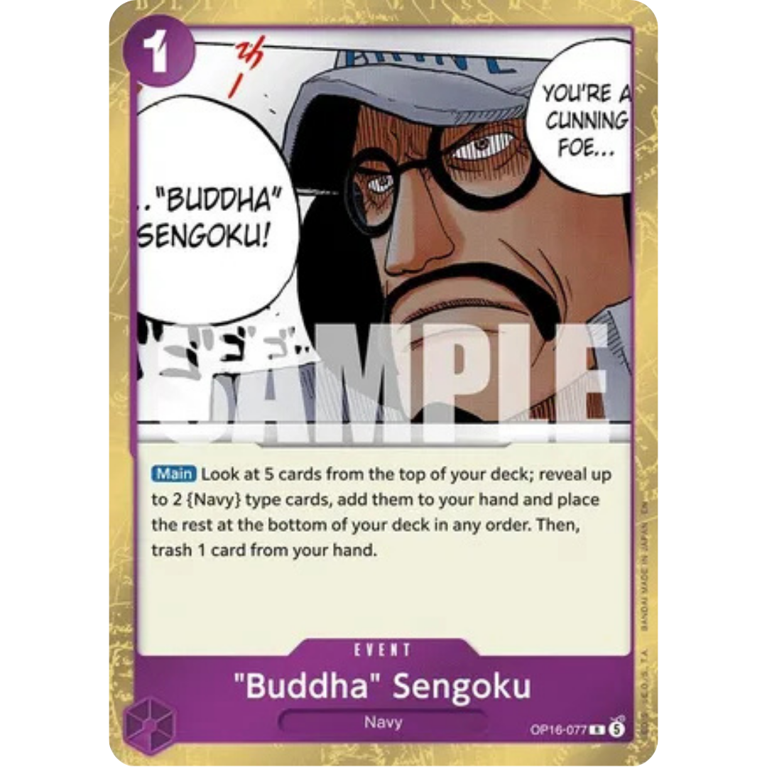 "Buddha" Sengoku (OP16-077) - The Time of Battle Foil