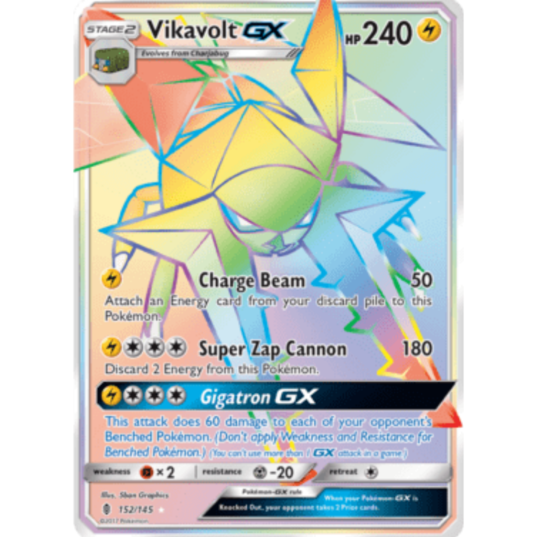 Vikavolt GX (Secret) - Holofoil SM Guardians Rising - Secret Rare