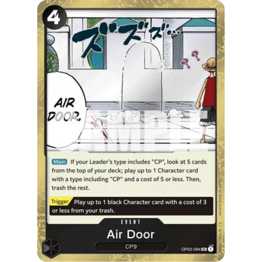 Air Door (Jolly Roger Foil) (OP03-094) - Premium Booster -The Best- Foil