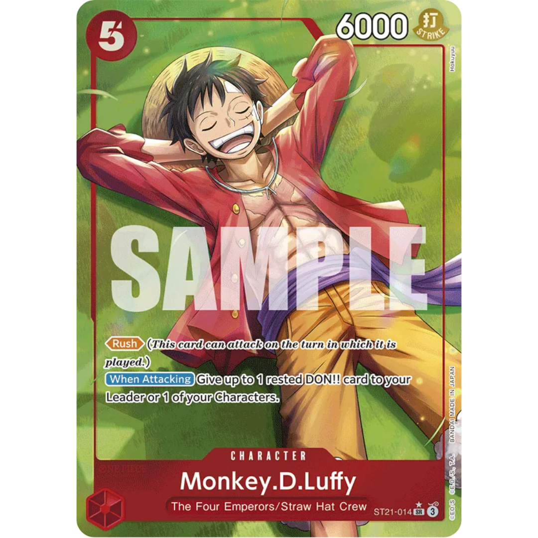 Monkey.D.Luffy (014) (Parallel) (ST21-014) - Starter Deck EX: Gear 5 Foil