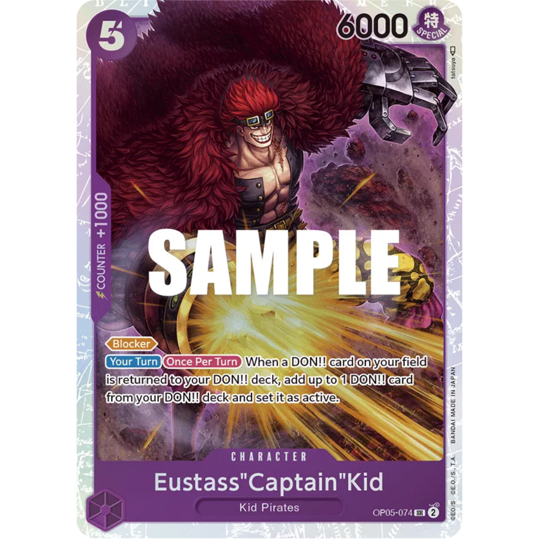 Eustass"Captain"Kid (OP05-074) - Awakening of the New Era Foil