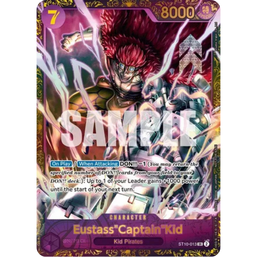 Eustass"Captain"Kid - ST10-013 (ST10-013) - One Piece Promotion Cards Foil