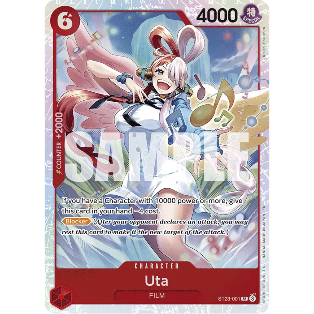 Uta (ST23-001) - Starter Deck 23: RED Shanks Foil