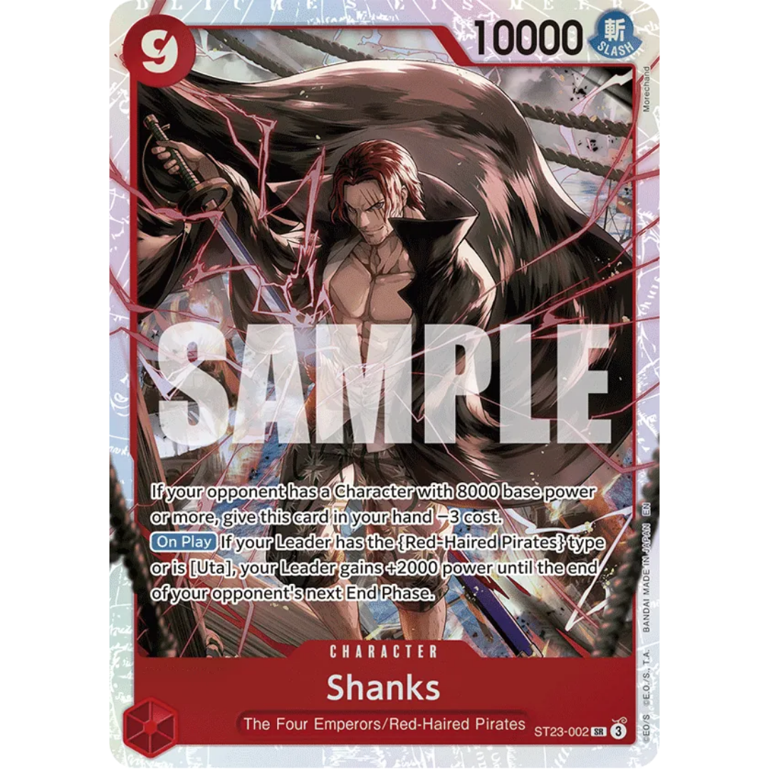 Shanks (002) (ST23-002) - Starter Deck 23: RED Shanks Foil