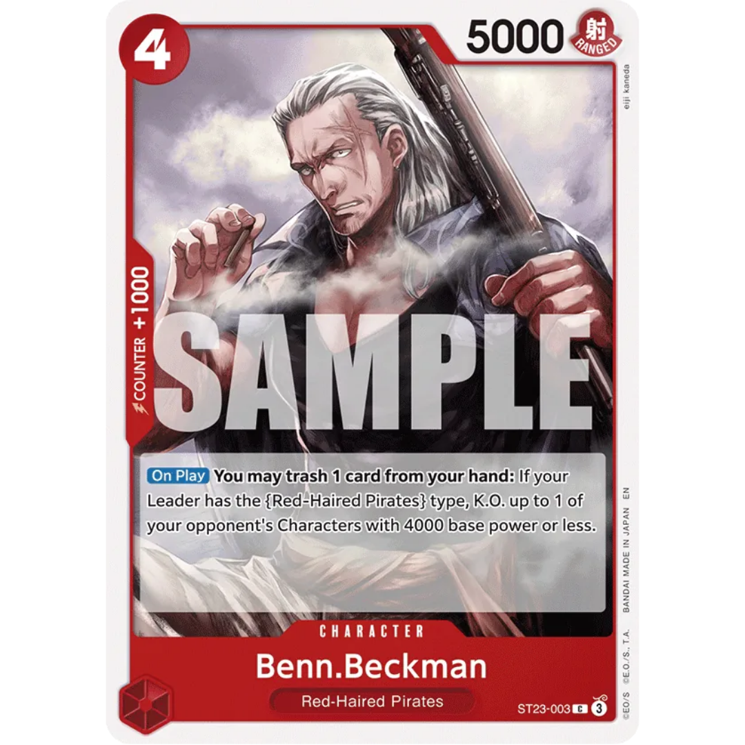 Benn.Beckman (ST23-003) - Starter Deck 23: RED Shanks