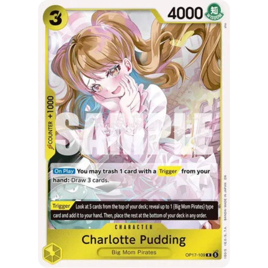 Charlotte Pudding (OP17-109) - The World's Strongest Warriors Foil