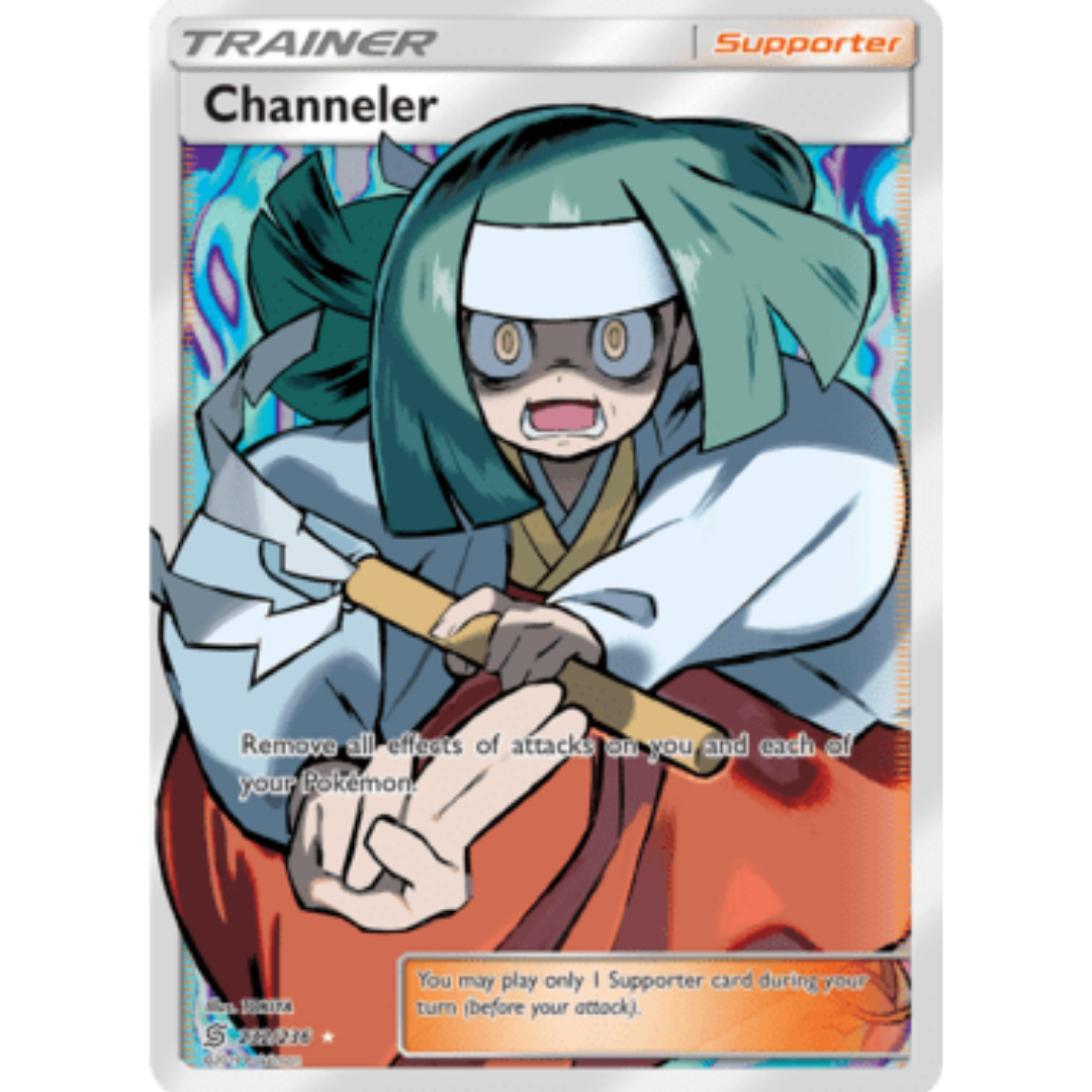 Channeler (Full Art) 232 - Holofoil SM Unified Minds - Ultra Rare
