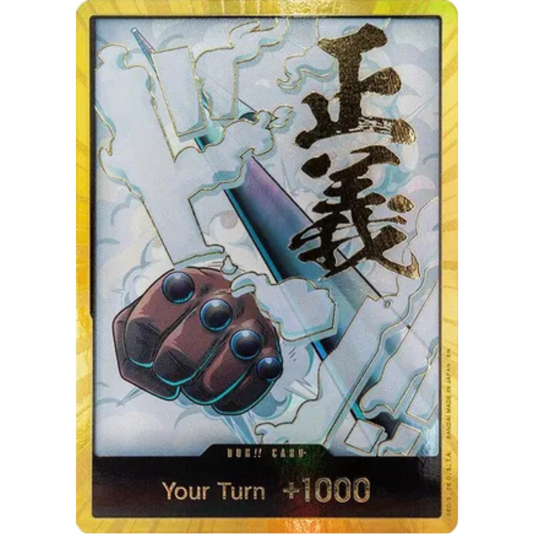 DON!! Card (Smoker) (Gold) - Premium Booster -The Best- Vol. 2 Foil