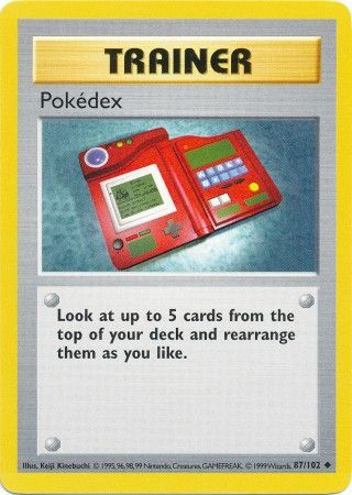 Pokedex 087 - Unlimited Base Set Shadowless - Uncommon