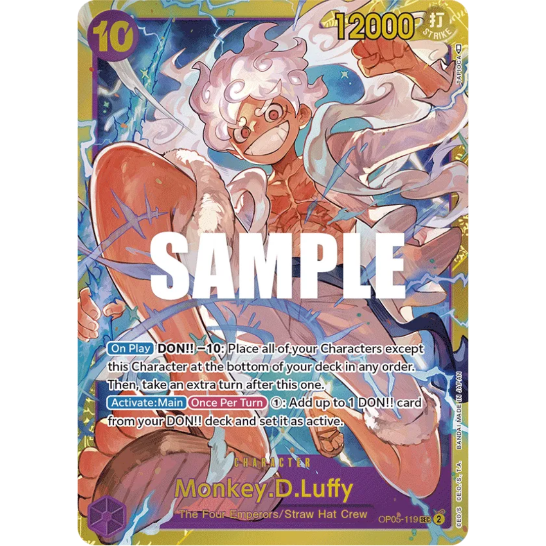 Monkey.D.Luffy (119) (OP05-119) - Awakening of the New Era Foil