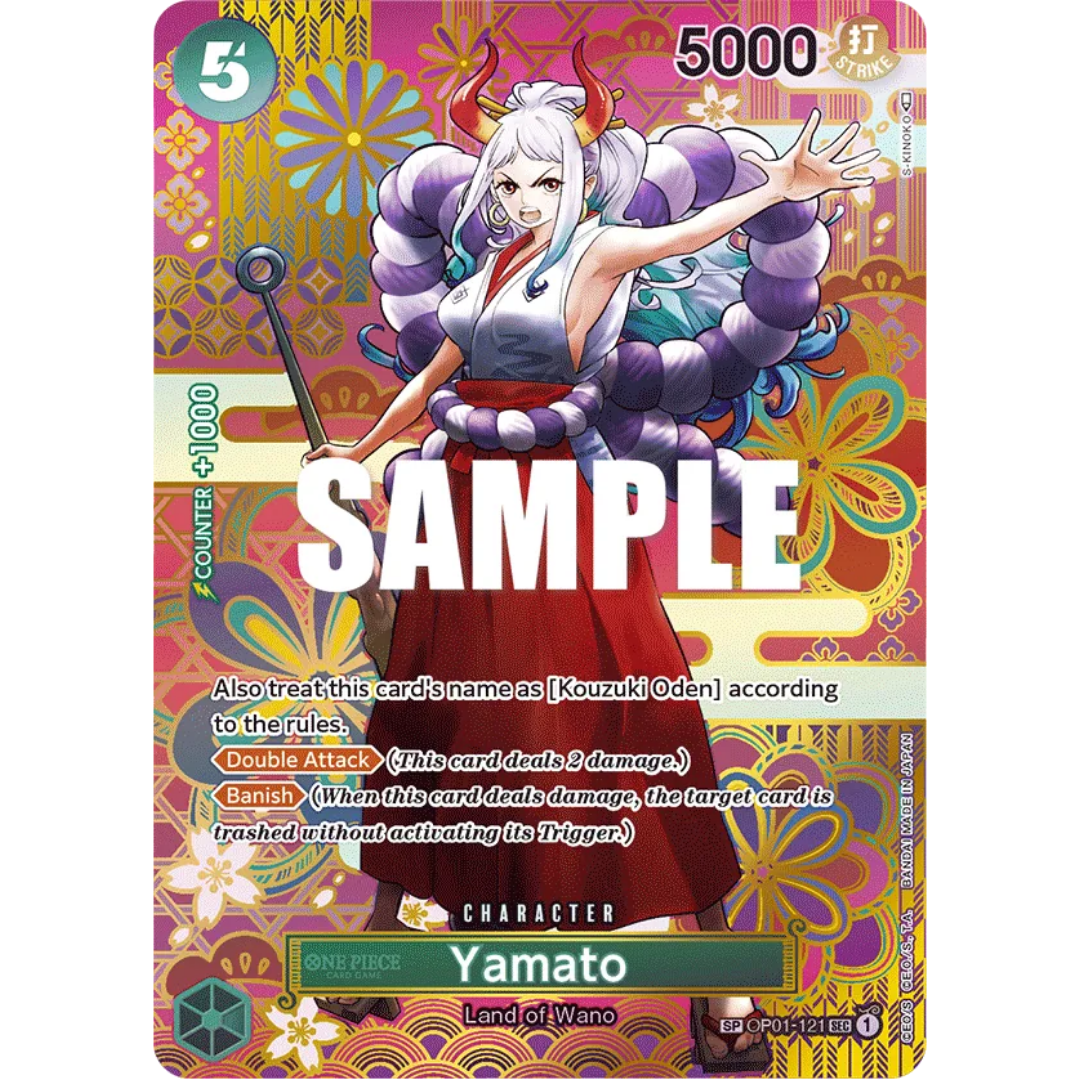 Yamato (SP) (OP01-121) - Awakening of the New Era Foil