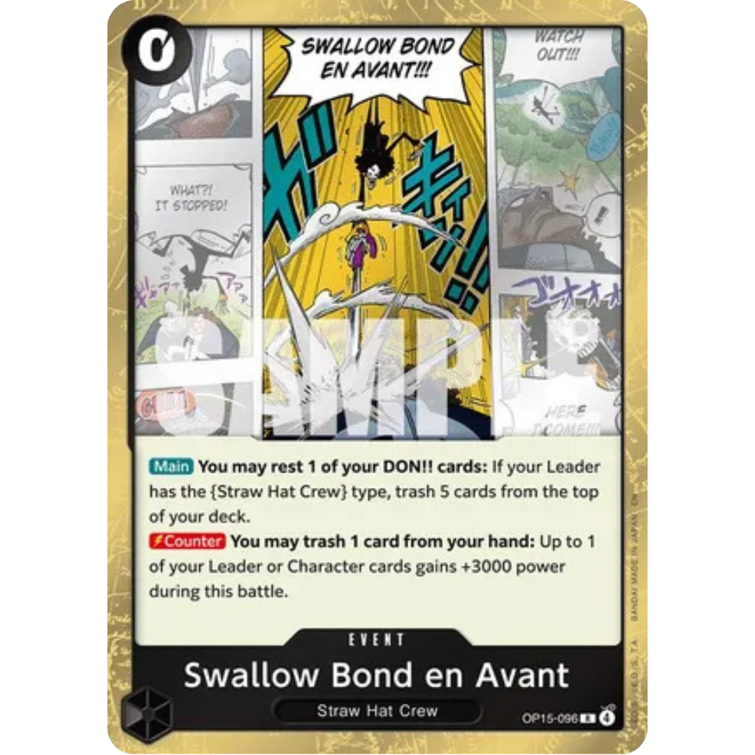 Swallow Bond en Avant (OP15-096) - Adventure on Kami's Island Foil