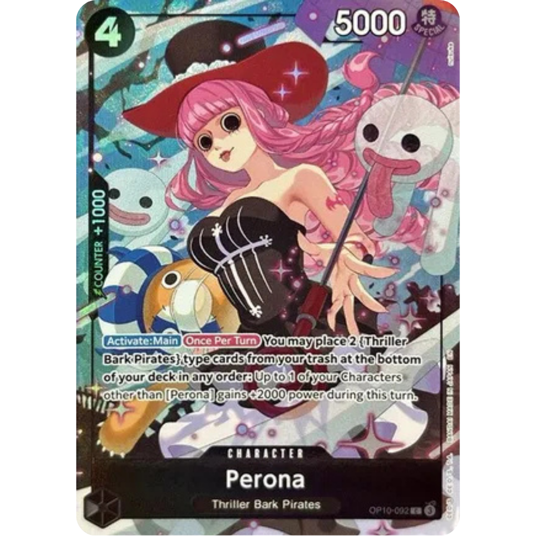 Perona (Premium Card Collection -Best Selection Vol. 4-) (OP10-092) - One Piece Promotion Cards Foil