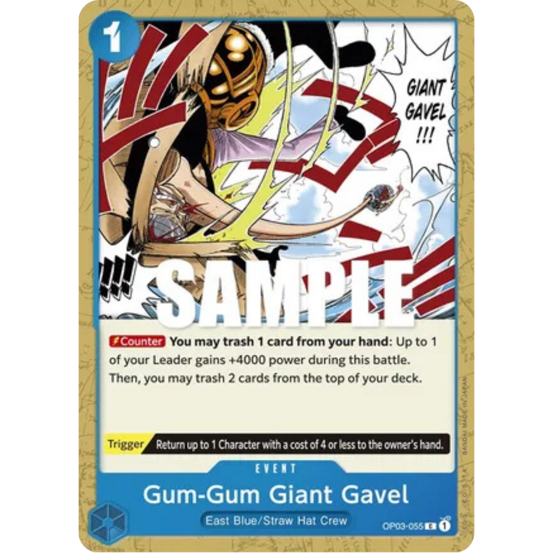 Gum-Gum Giant Gavel (OP03-055) - Pillars of Strength