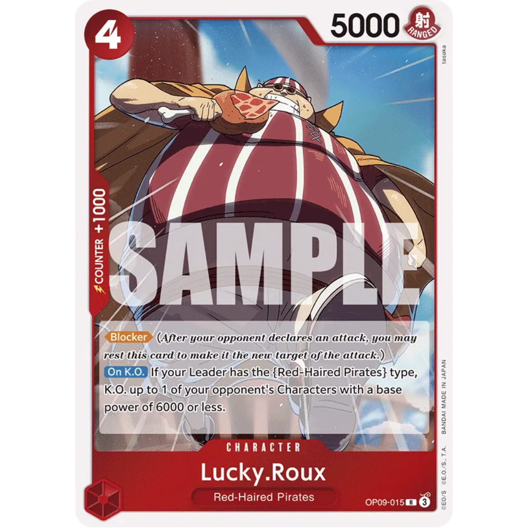 Lucky.Roux (Reprint) (OP09-015) - Starter Deck 23: RED Shanks