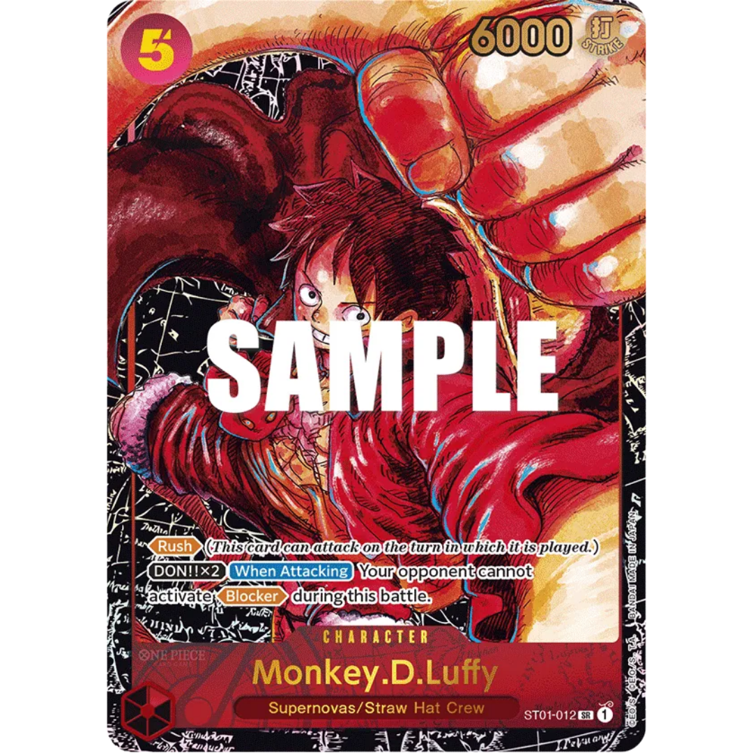 Monkey.D.Luffy (012) (Alternate Art) (ST01-012) - Awakening of the New Era Foil