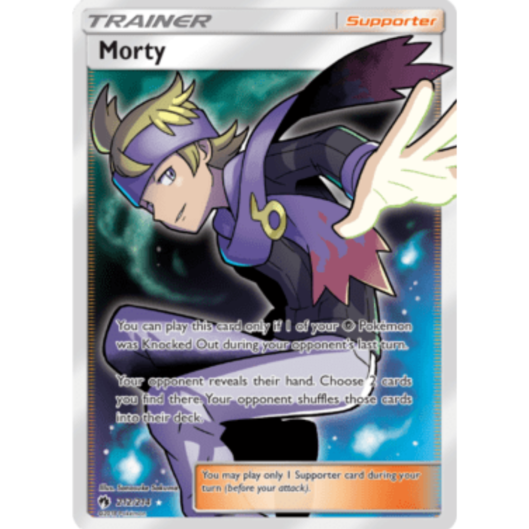 Morty (Full Art) 212 - Holofoil SM Lost Thunder - Ultra Rare