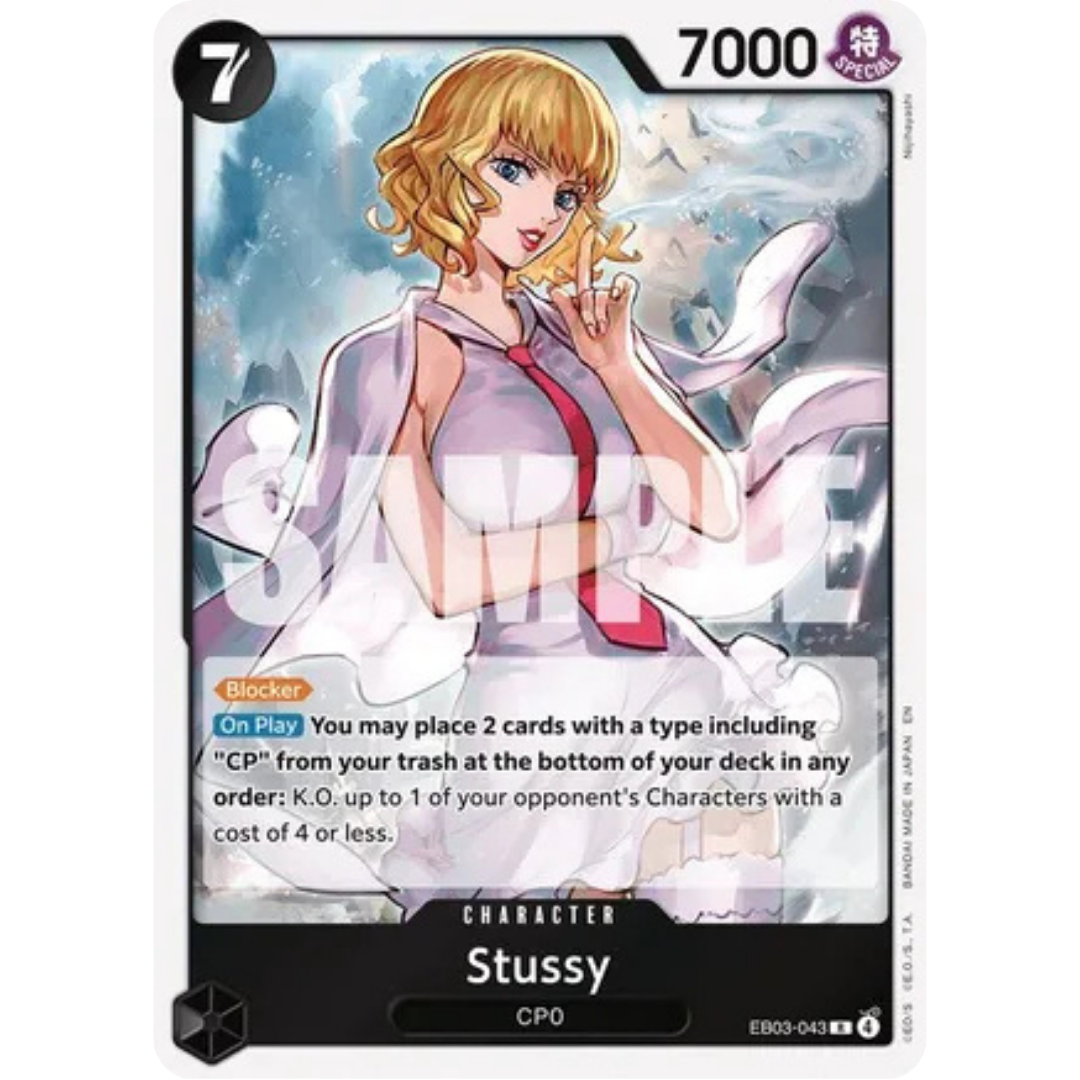 Stussy (EB03-043) - Extra Booster: One Piece Heroines Edition Foil