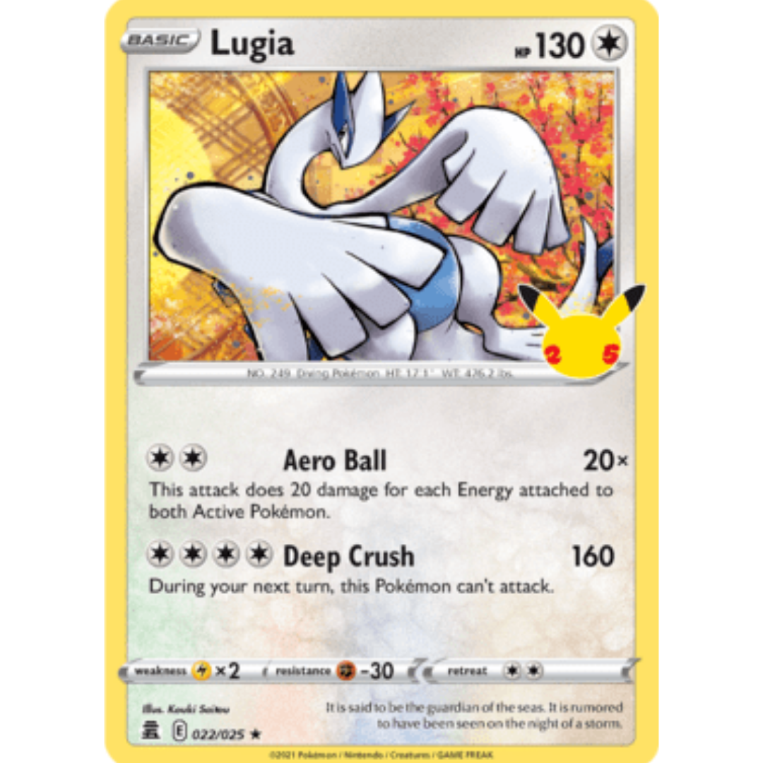 Lugia 022/025 - Holofoil Celebrations - Holo Rare