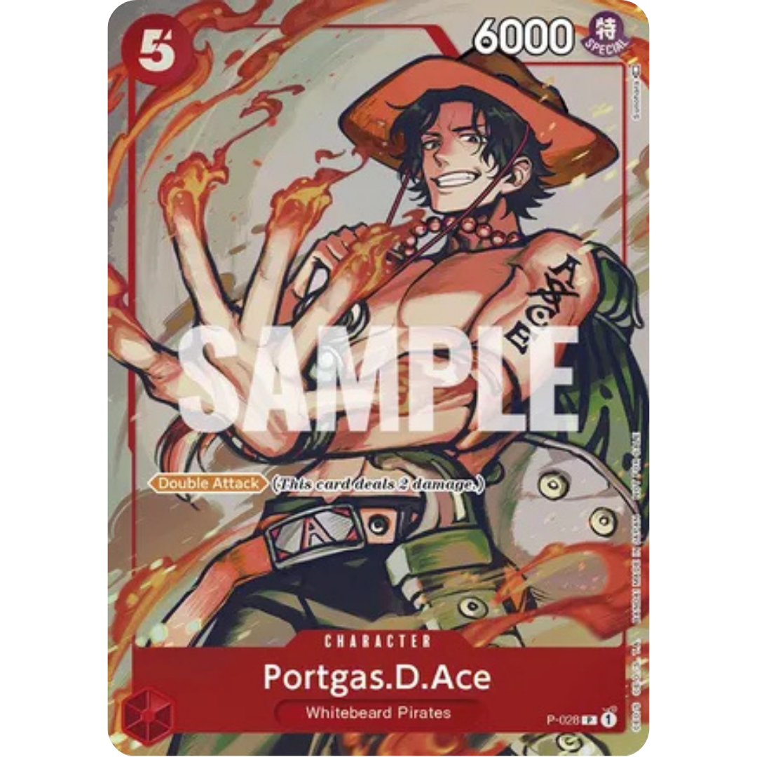 Portgas.D.Ace (Event Pack Vol. 1) (P-028) - One Piece Promotion Cards Foil
