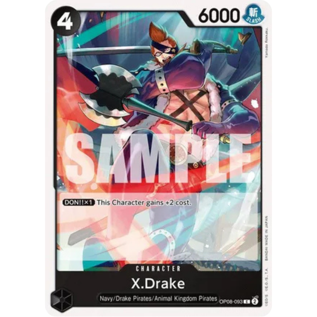 X.Drake (OP08-093) - Two Legends