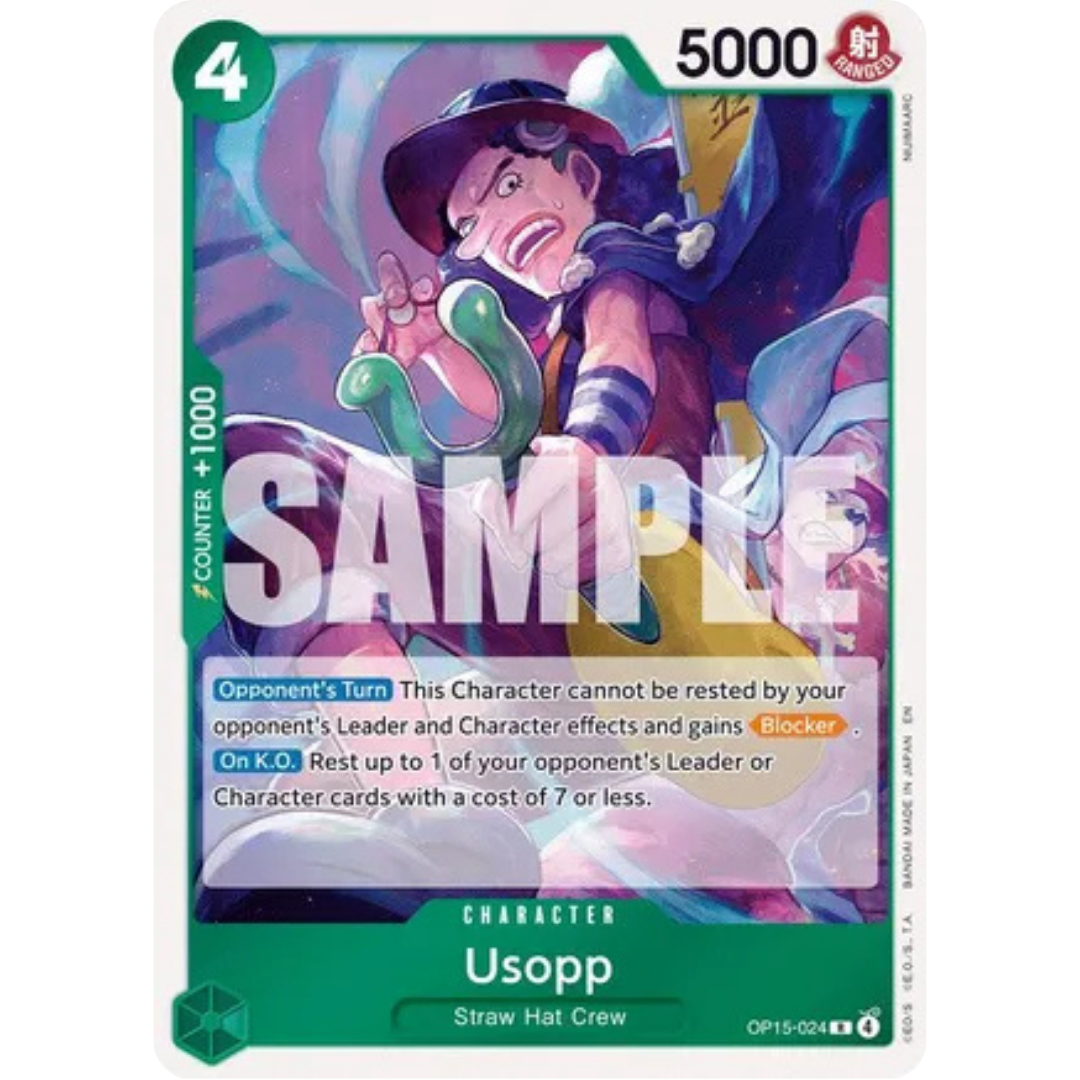 Usopp (OP15-024) - Adventure on Kami's Island Foil