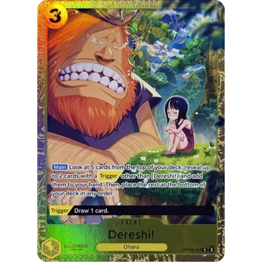Dereshi! (Premium Card Collection -Best Selection Vol. 4-) (OP09-117) - One Piece Promotion Cards Foil