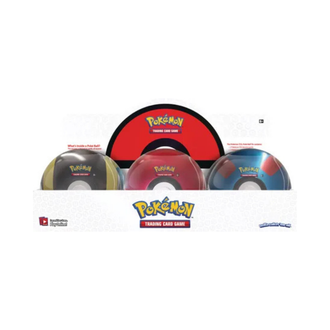 Poke Ball Tin Display (Q4 2021)