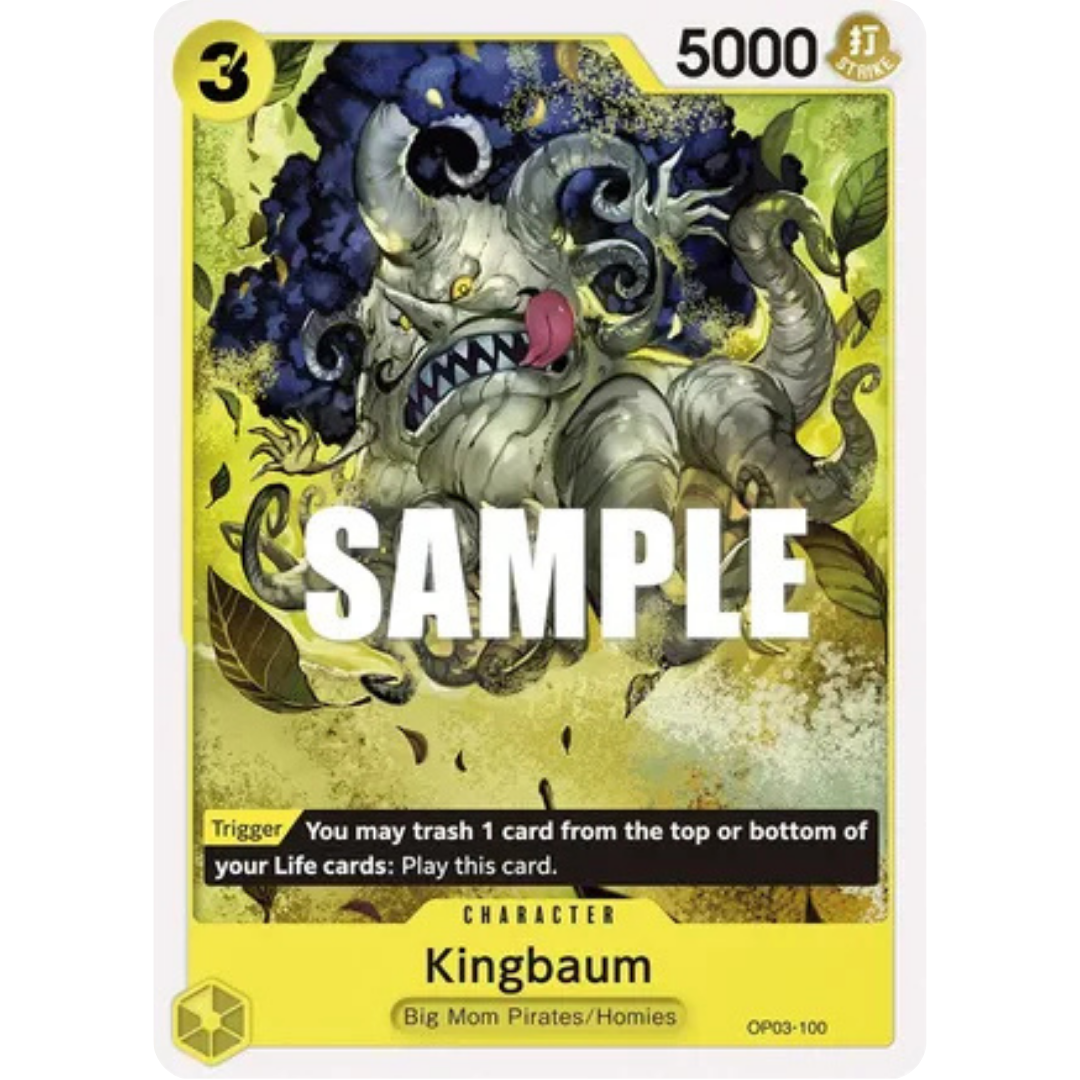 Kingbaum (OP03-100) - Pillars of Strength