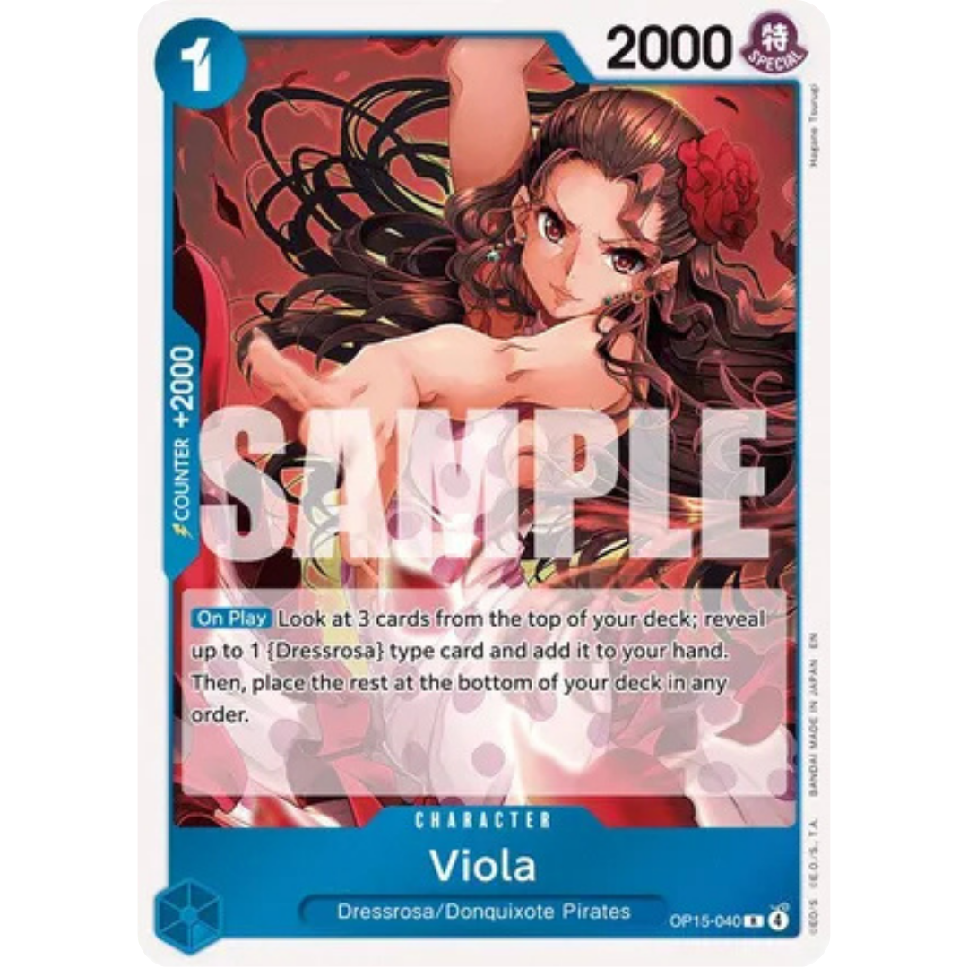 Viola (OP15-040) - Adventure on Kami's Island Foil