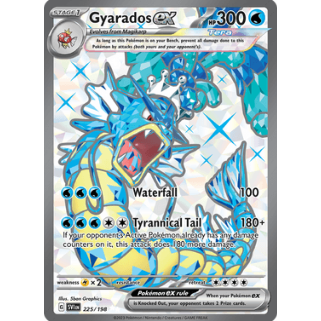 Gyarados ex 225/198 - Holofoil SV01 Scarlet & Violet Base Set - Ultra Rare