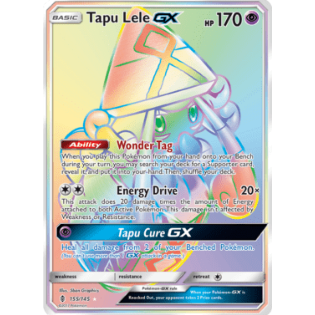 Tapu Lele GX (Secret) - Holofoil SM Guardians Rising - Secret Rare