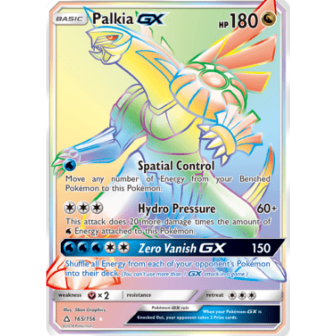 Palkia GX (Secret Rare) - Holofoil SM Ultra Prism - Secret Rare