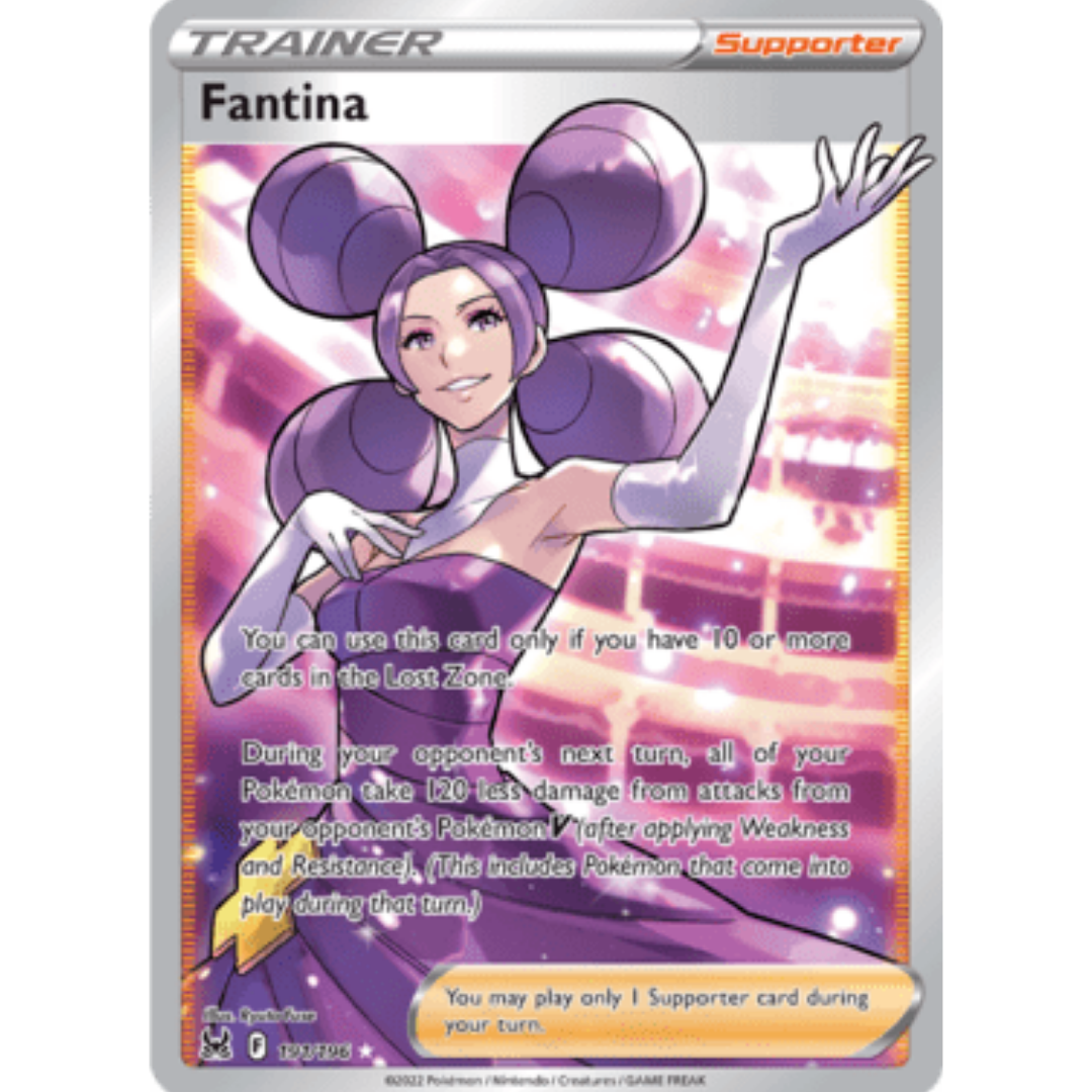 Fantina (Full Art) 191 - Holofoil SWSH11 Lost Origin - Ultra Rare