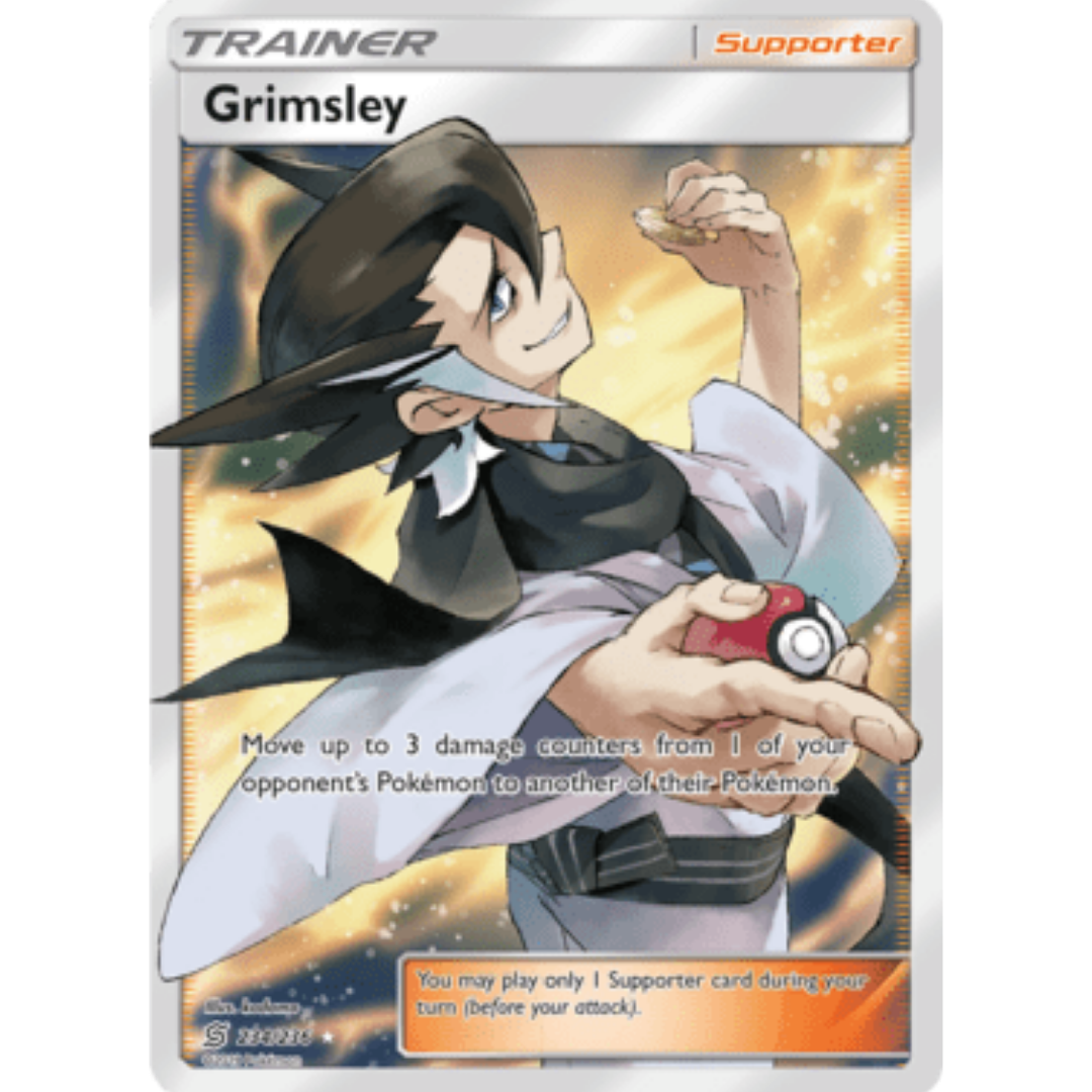 Grimsley (Full Art) 234/236 - Holofoil SM Unified Minds - Ultra Rare