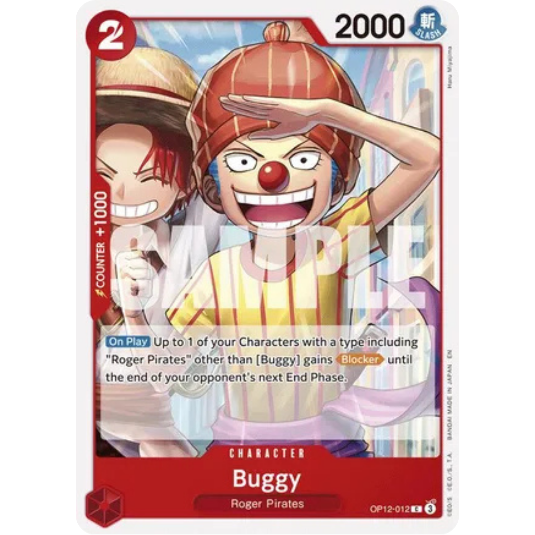Buggy (012) (OP12-012) - Legacy of the Master