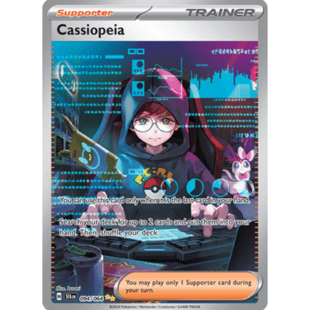 Cassiopeia 094/064 - Holofoil SV Shrouded Fable - Special Illustration Rare